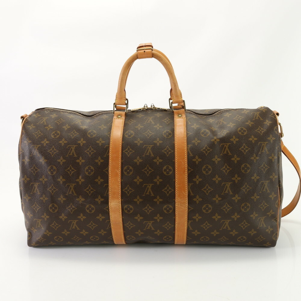 Louis Vuitton Keepall Bandouliere 55 Leather Bag Monogram - Picture 5 of 13